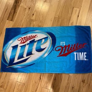 Miller Lite Beach Towel